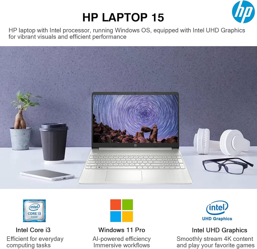 15.6" HD Touchscreen 6-Core i3 16GB RAM 1TB Storage Laptop O43322