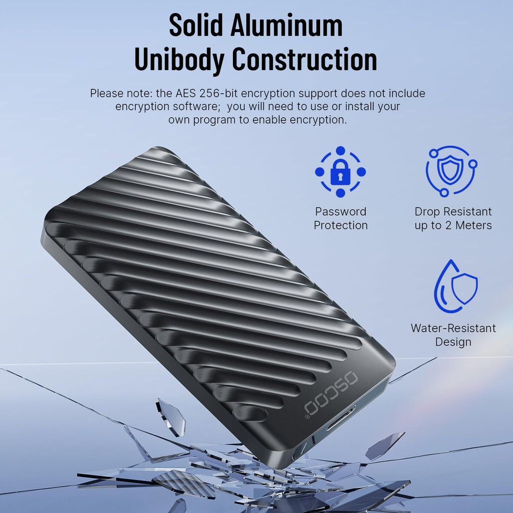 1TB USB 3.2 Gen 2 External SSD J296