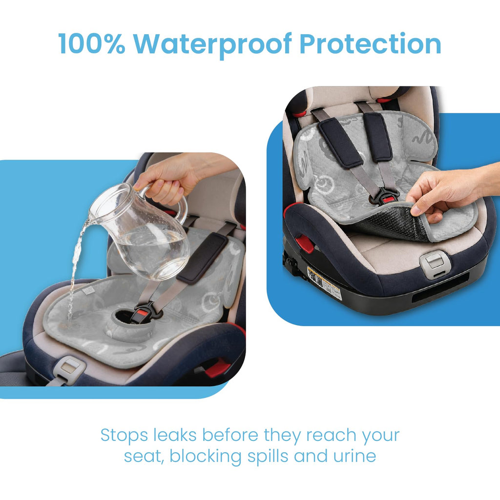 2-Pack Waterproof Machine Washable Car Seat Protector Y153847