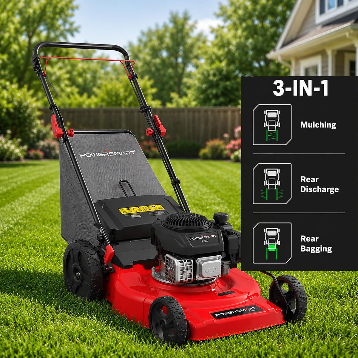21" Gas Self-Propelled Lawn Mower G3071
