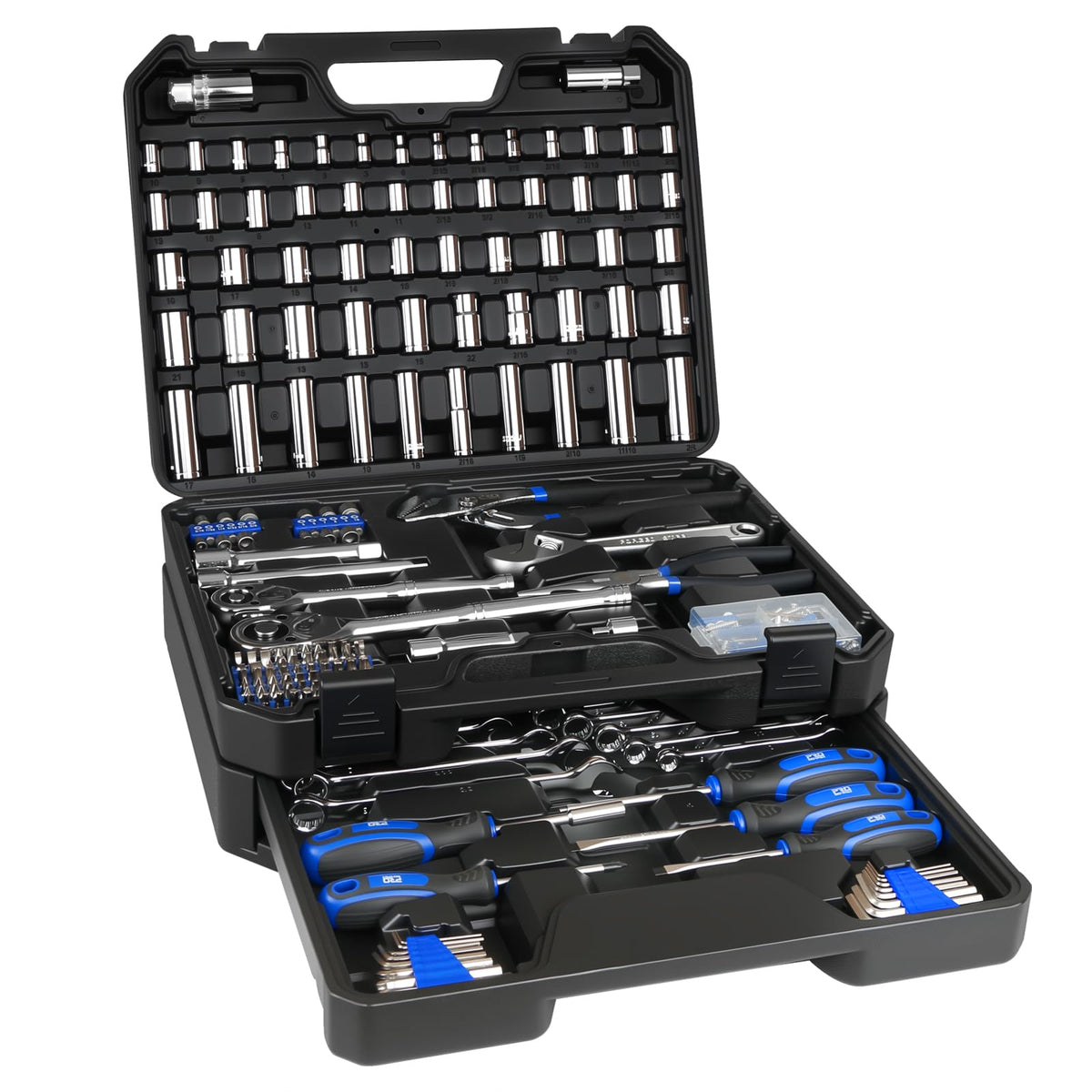 279-Piece Mechanics Tool Set with Toolbox T47974
