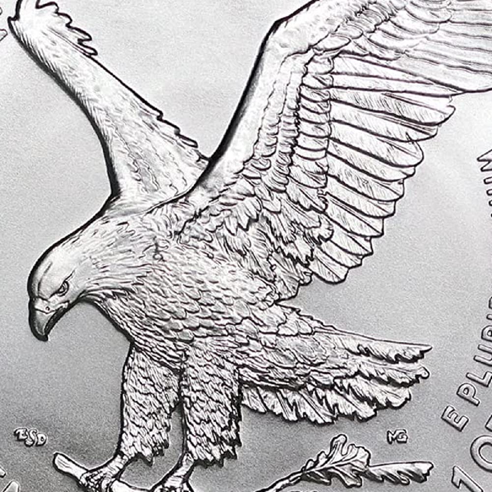 10 1 oz American Silver Eagles Coins U350