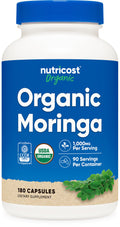 Moringa Capsules 500mg 180 Capsules Gluten Free J344