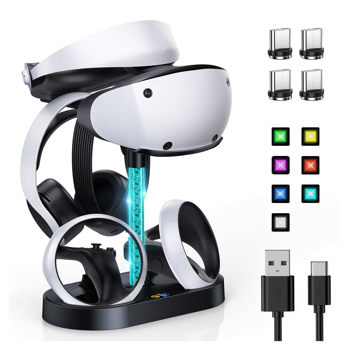 Black Charging Stand & Storage Station T955