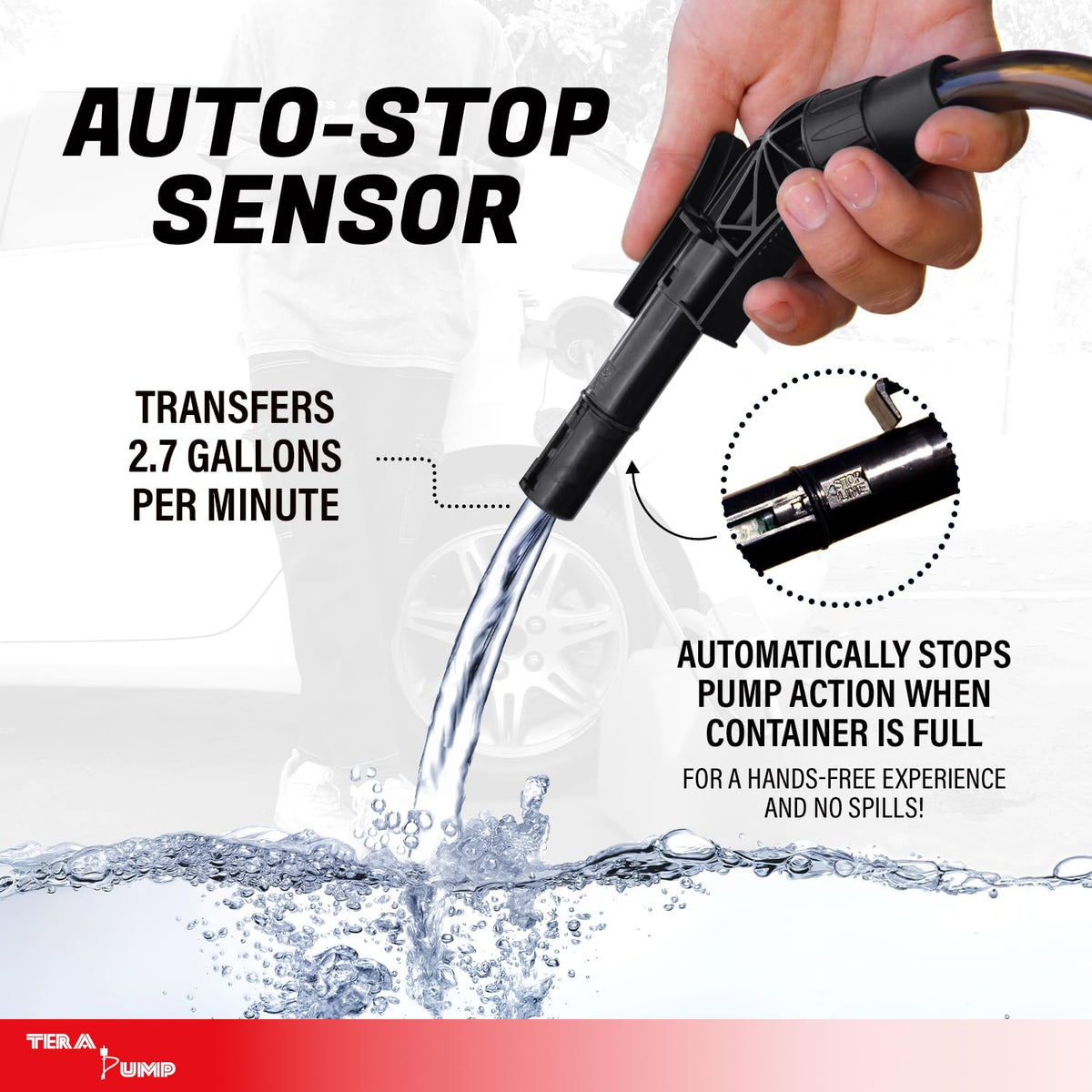 Battery Powered Transfer Siphon Pump M989