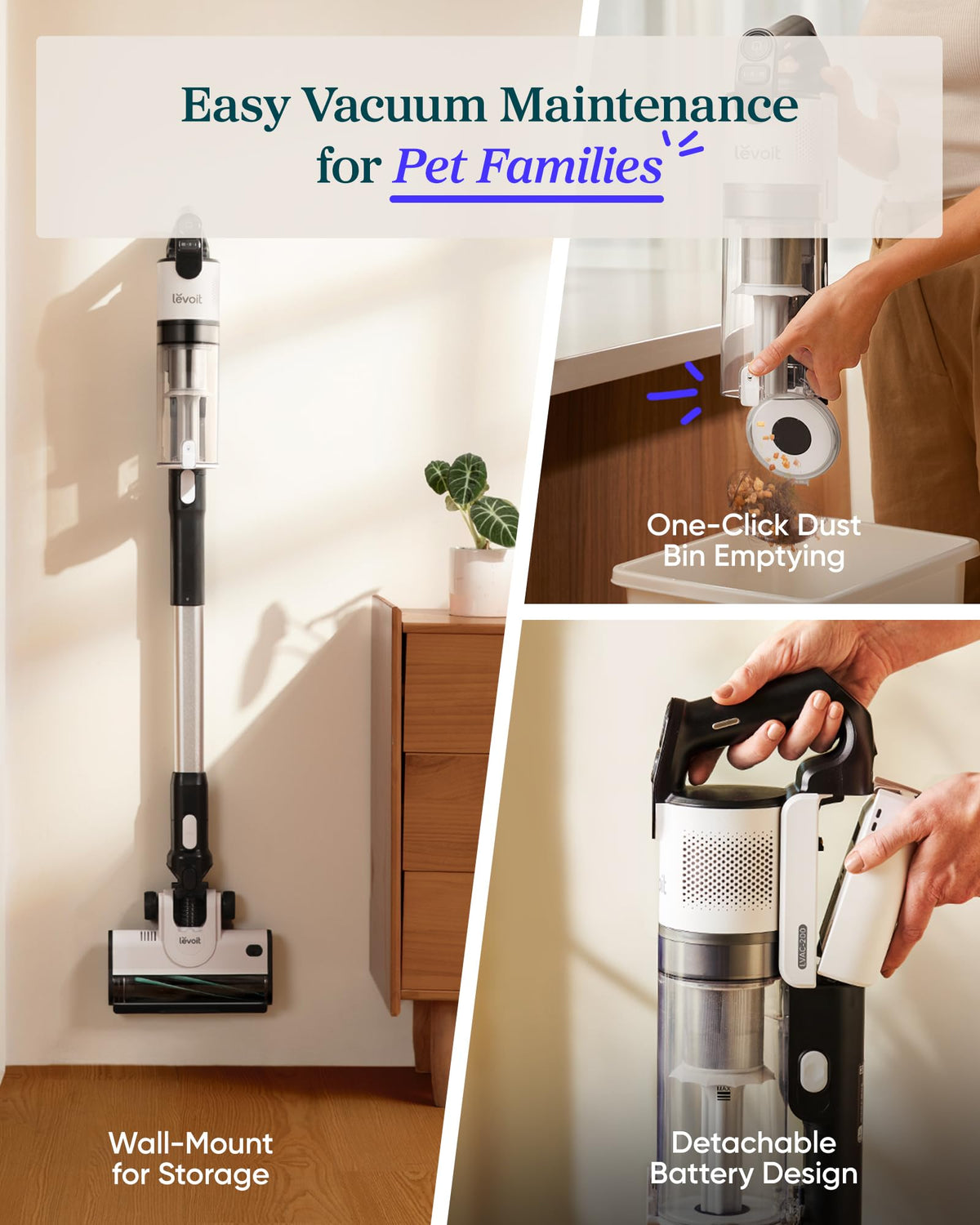 Cordless Vacuum Cleaner for Pet Hair X139