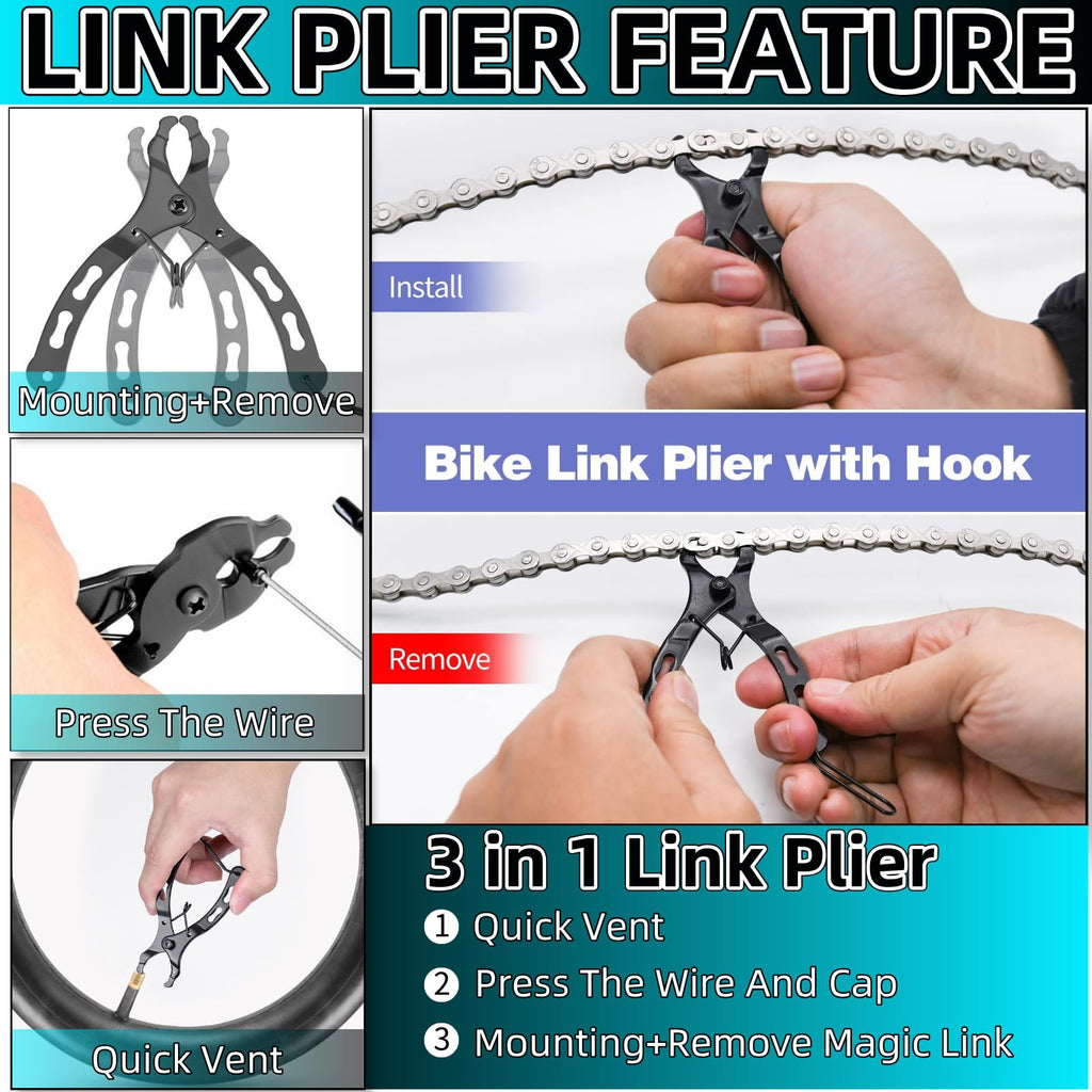 Bike Chain Tool 3 Pcs U7541