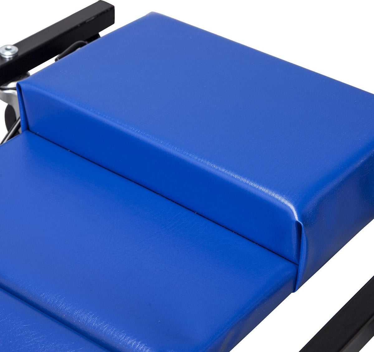 40" Padded Mechanic Creeper with 6 Casters, Blue H514
