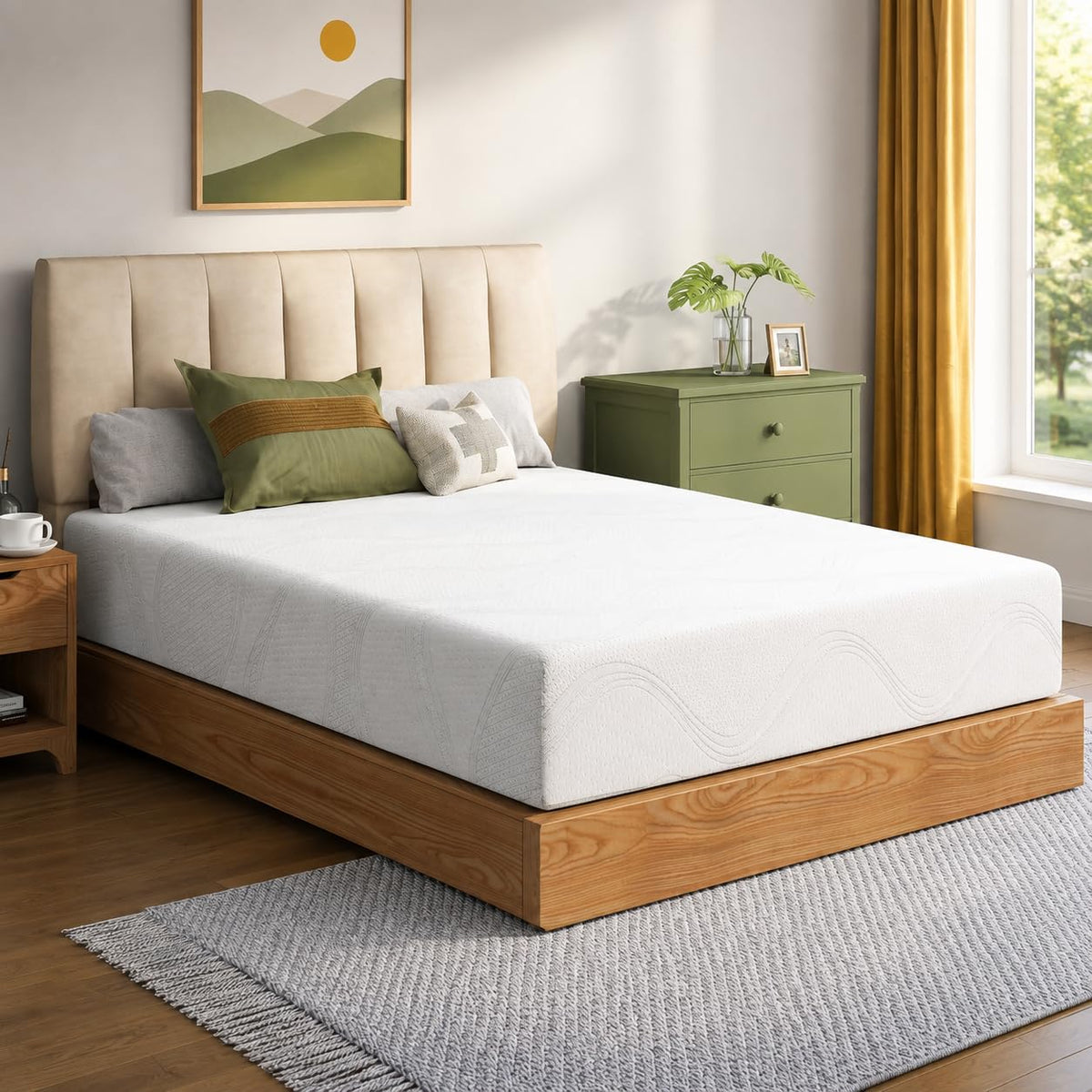 6 Inch Twin Memory Foam Mattress B1899