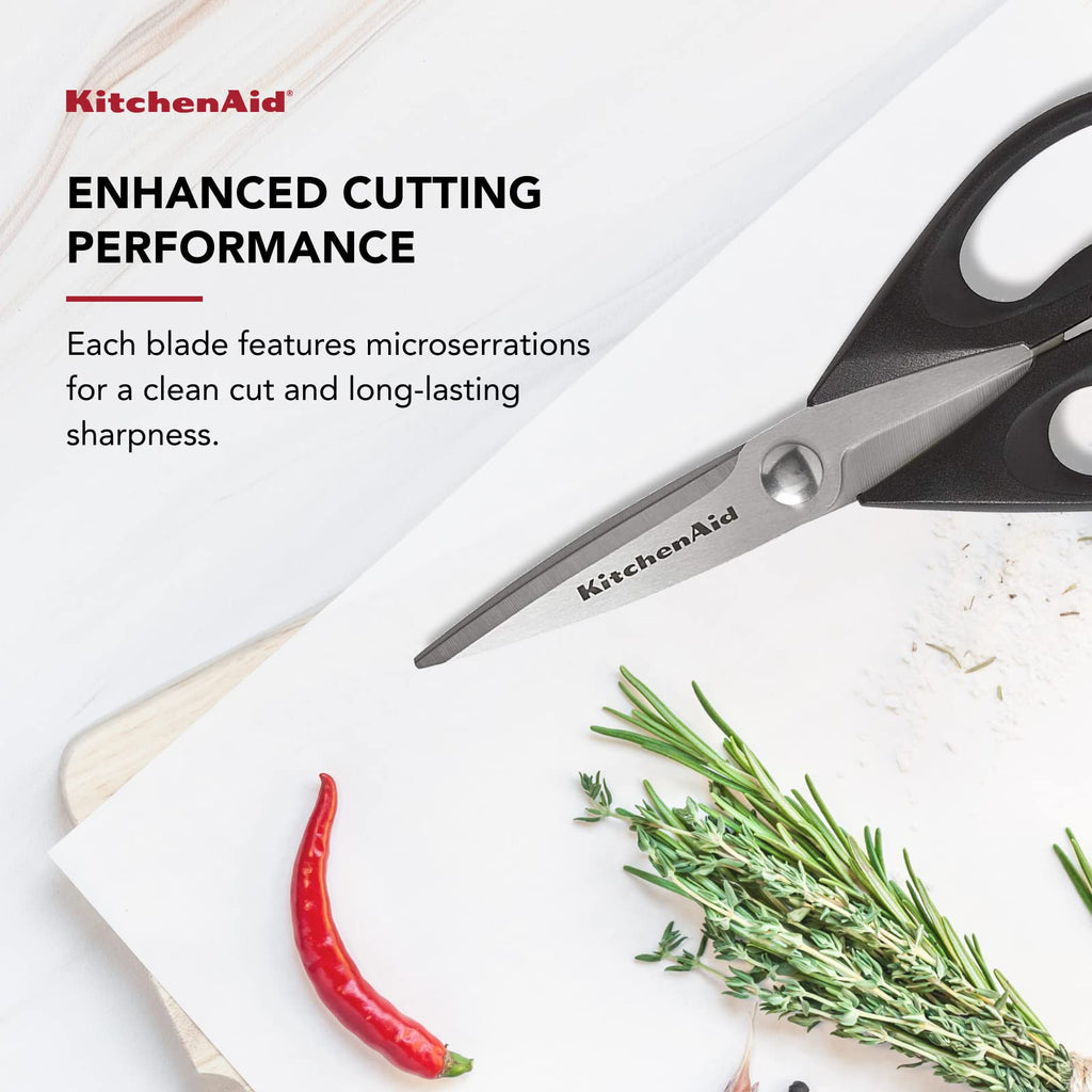 Black Stainless Steel Kitchen Shears X348