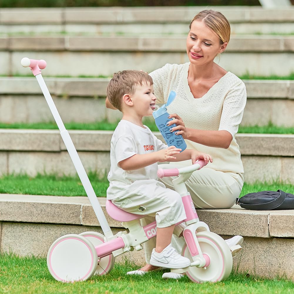 Tricycle for Toddlers 1-3 Year Olds, 5 in 1 Toddler Balance Bike X29648