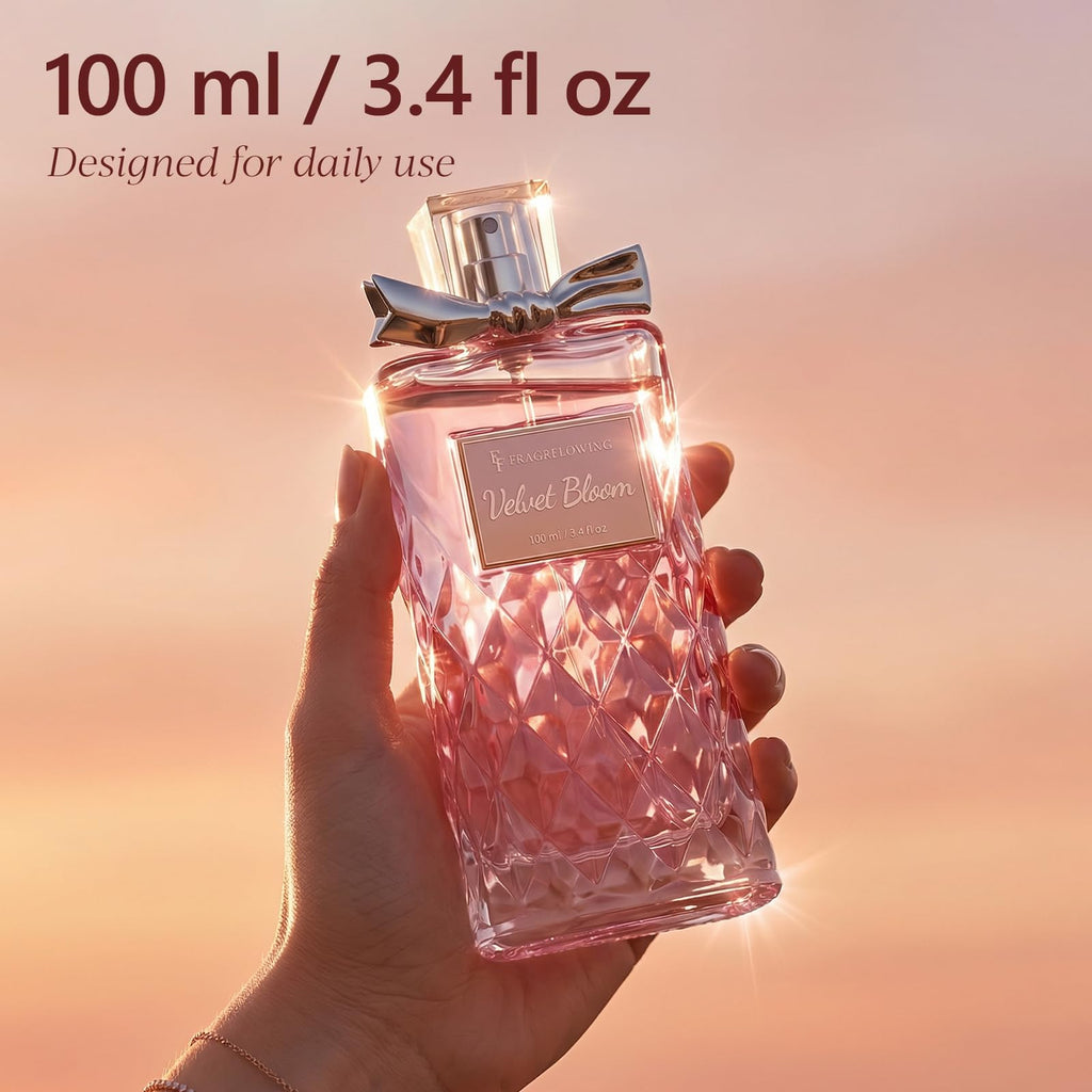 Alcohol-Free Long-Lasting Floral Perfume 3.4 fl oz H410