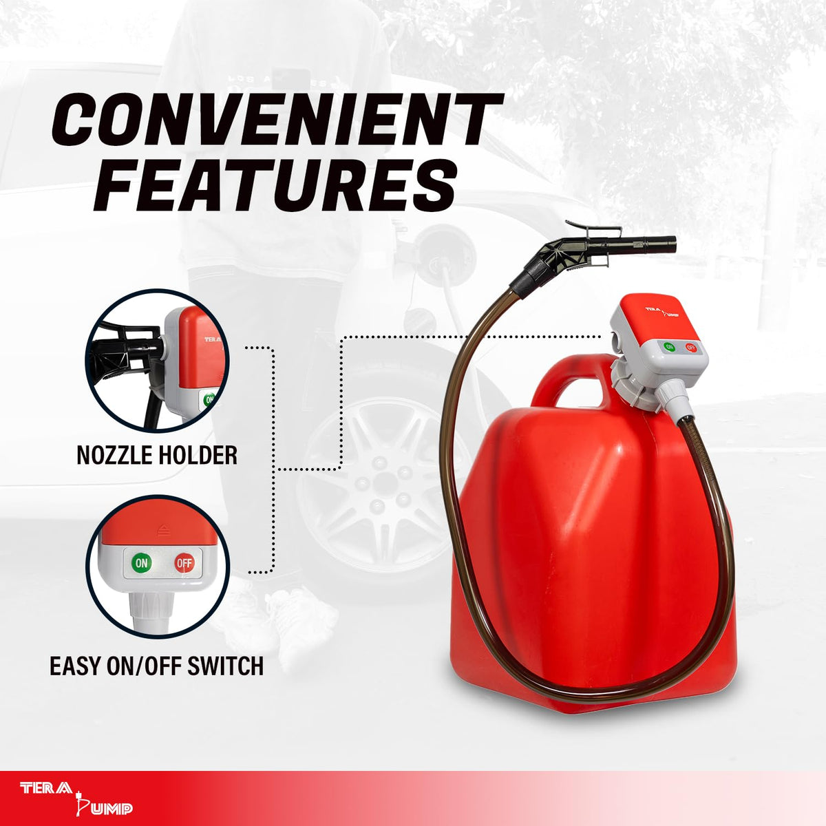 Battery Powered Transfer Siphon Pump M989