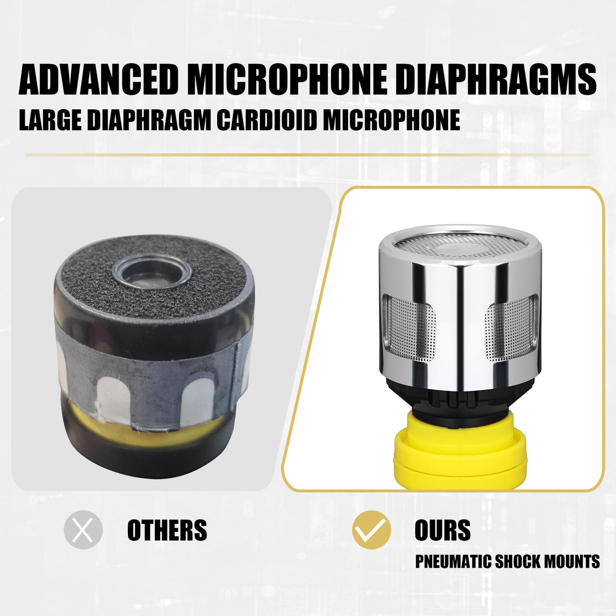 Dynamic Wired Vocal Microphone D4353