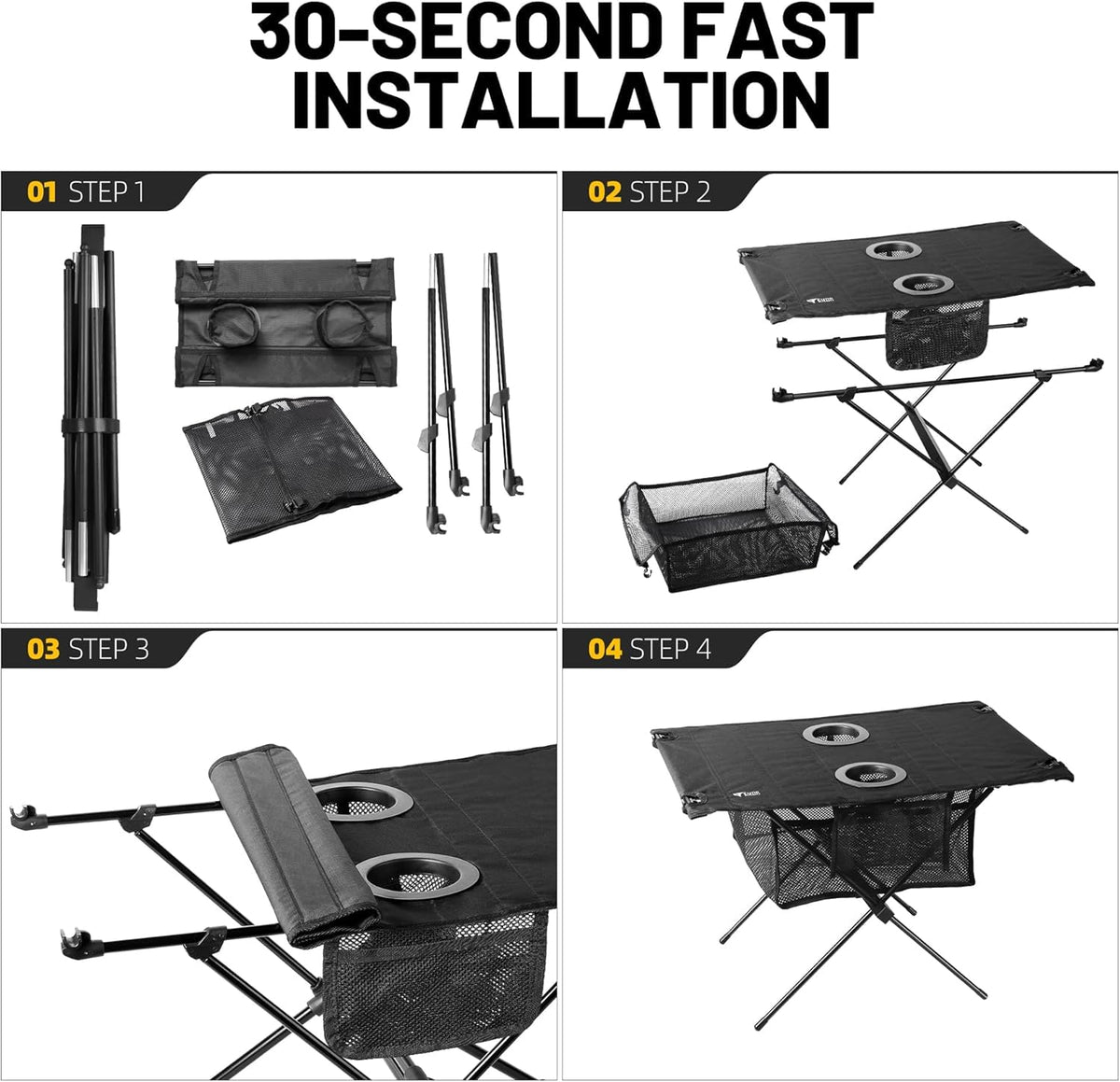 Portable Folding Camping Side Table I99116