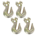 3/8 Inch Grade 70 Clevis Grab Hooks 4 Pack Q773