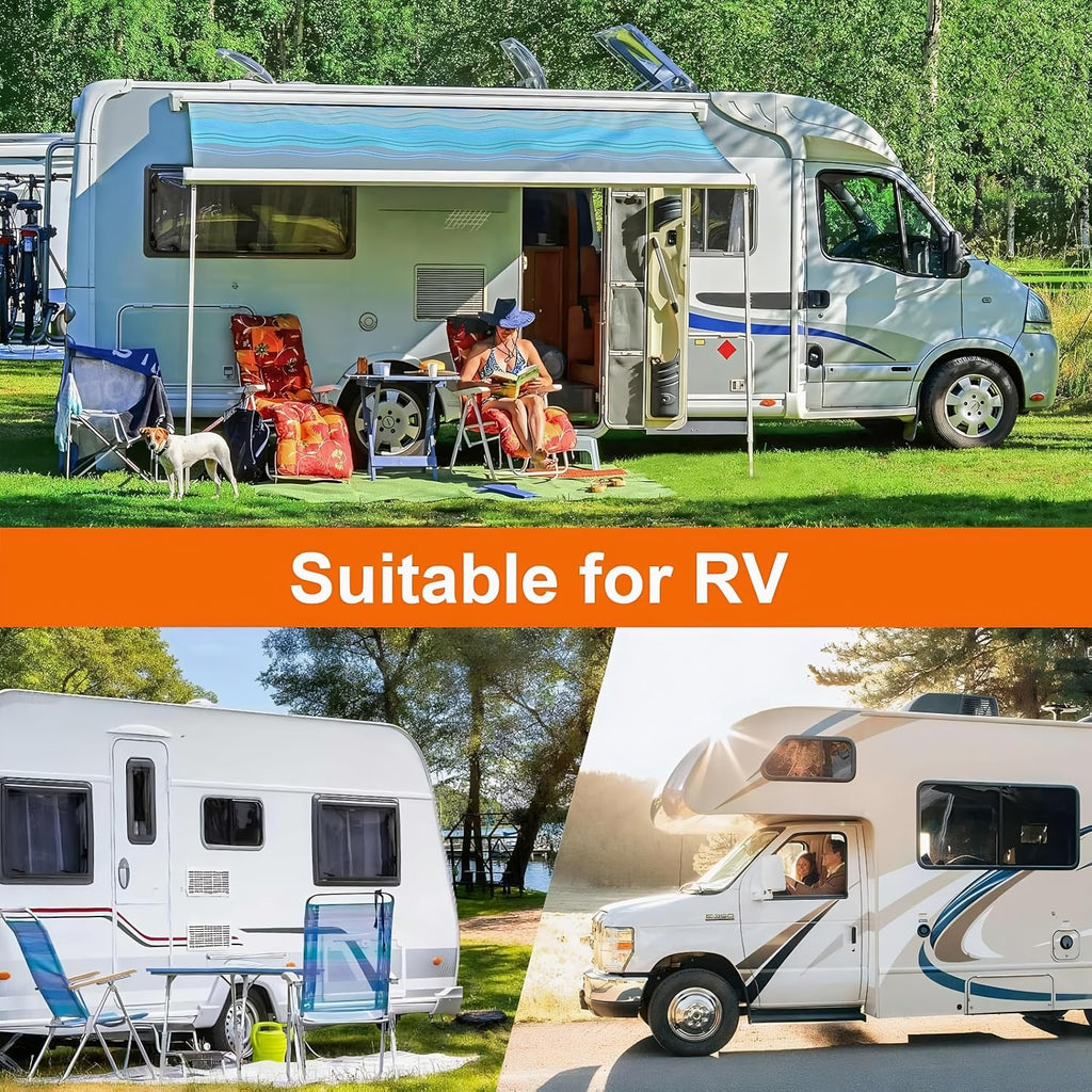 Heavy Duty Waterproof UV Resistant RV Roof Cover Z584043
