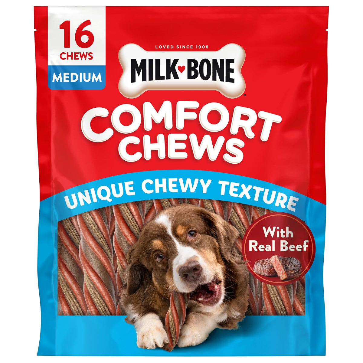 Real Beef Dog Chews K67706