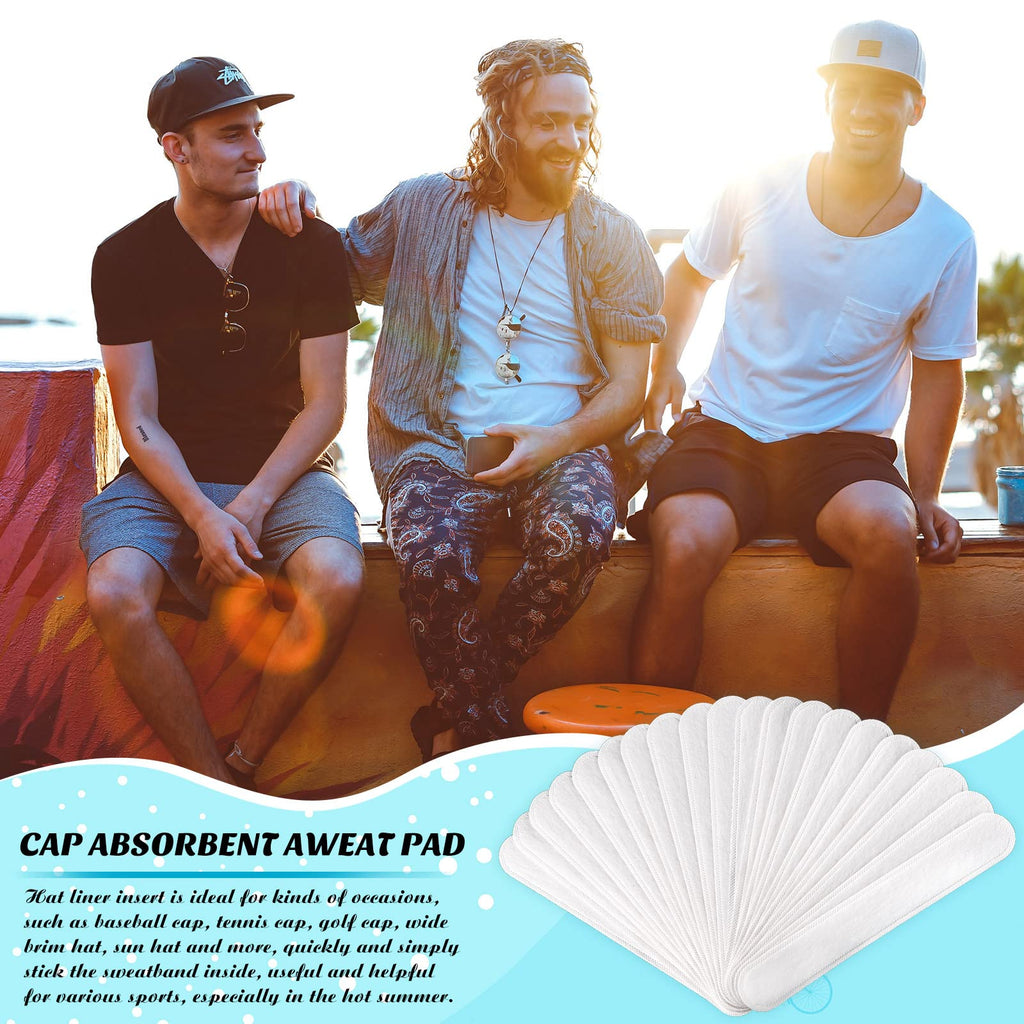 30 Pcs Disposable Hat Sweat Liner M816937
