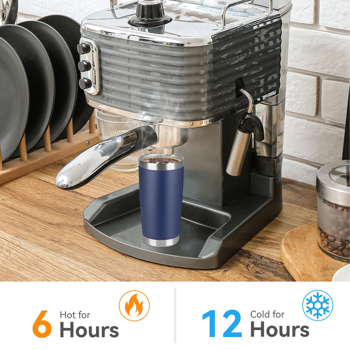 20 oz Stainless Steel Insulated Tumbler with Lid Z81325