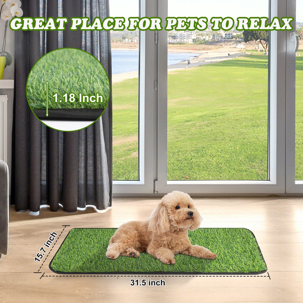 Washable Artificial Grass Mat L492
