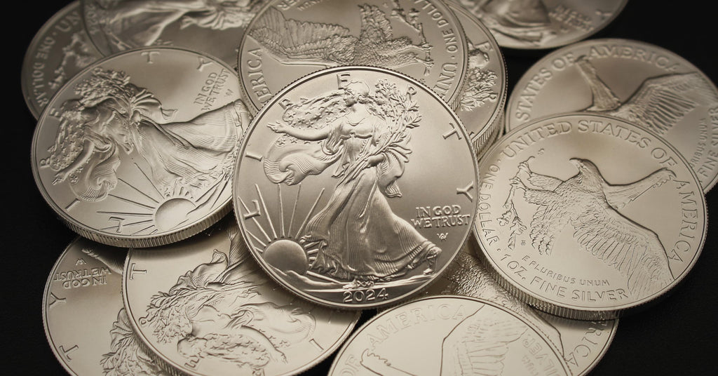 10 1 oz American Silver Eagles Coins U350