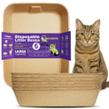 8 Pack Disposable Litter Boxes N2497