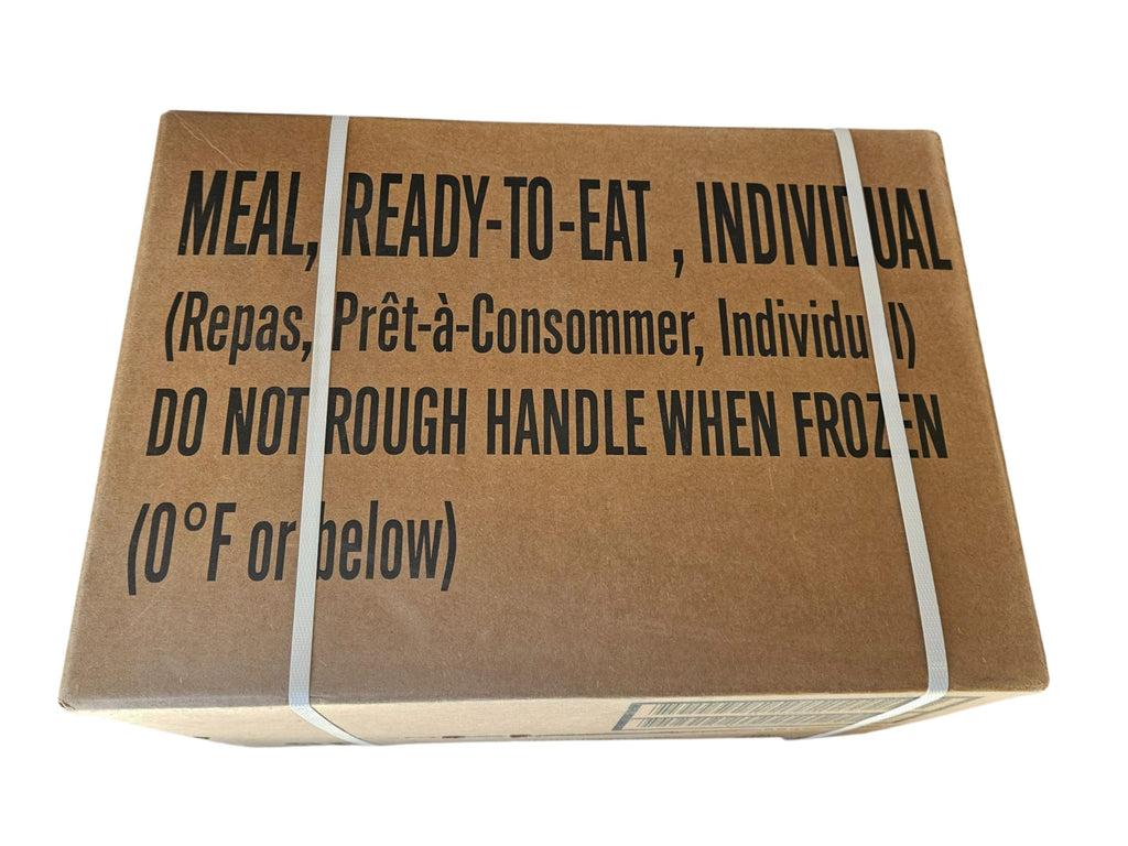 MRE Meal Ready to Eat with Entree Snacks Dessert Drink Mix Utensils Condiments R1873
