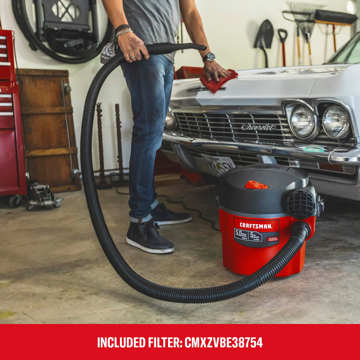 5 Gallon Wet Dry Shop Vacuum Y195