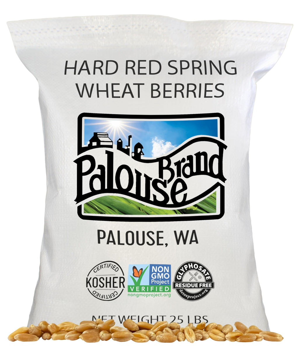 Hard Red Spring Wheat Berries 25 LBS Bag Z5393