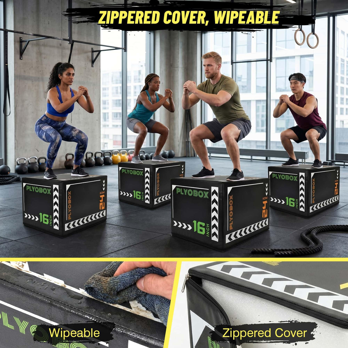 3-in-1 Foam Plyo Box D28826