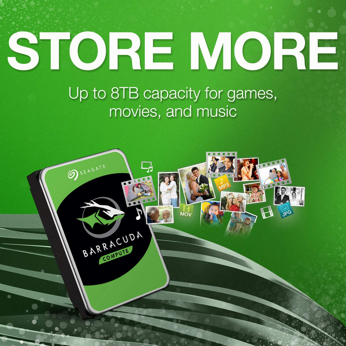 8TB 3.5 Inch SATA Internal Hard Drive C630