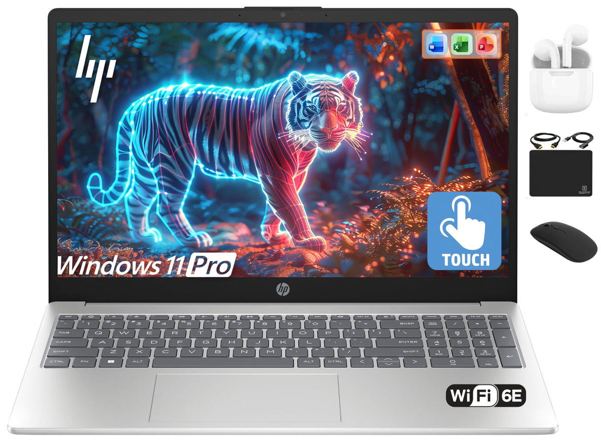 15.6" HD Touchscreen 6-Core i3 16GB RAM 1TB Storage Laptop O43322