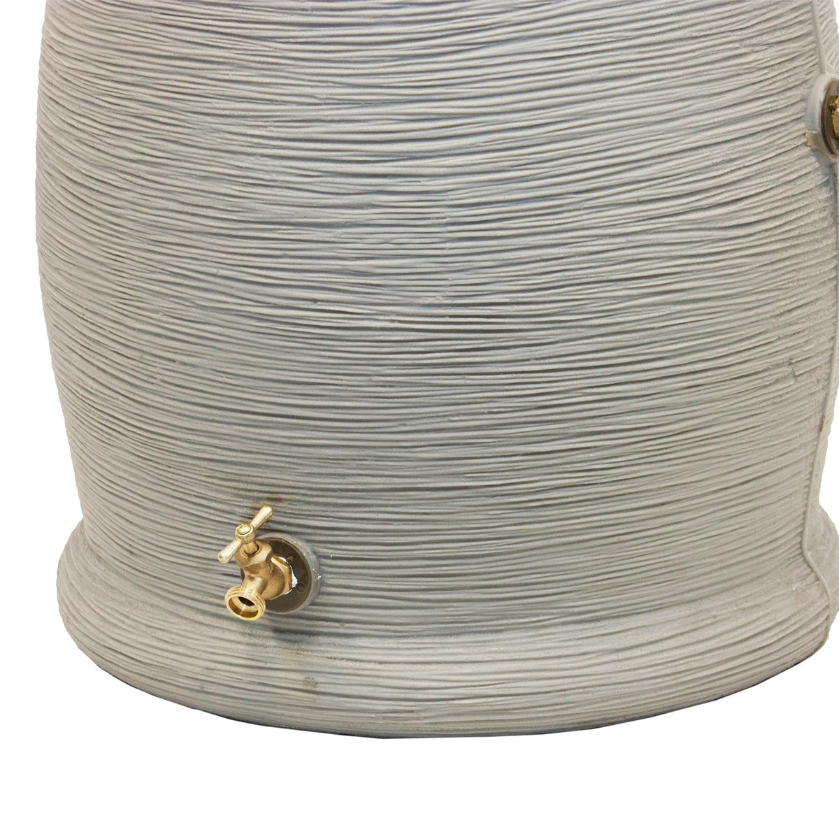 50-Gallon Rain Saver Barrel with 2 Brass Spigots and Screen F813