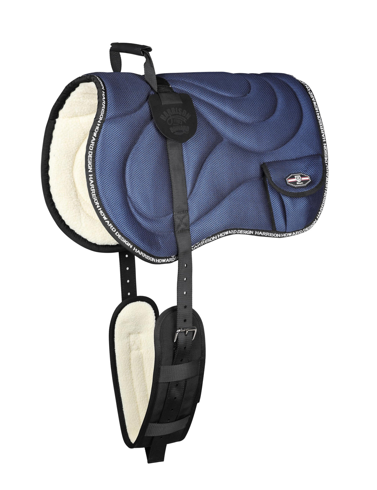 Mesh Bareback Horse Riding Pad with Girth G655