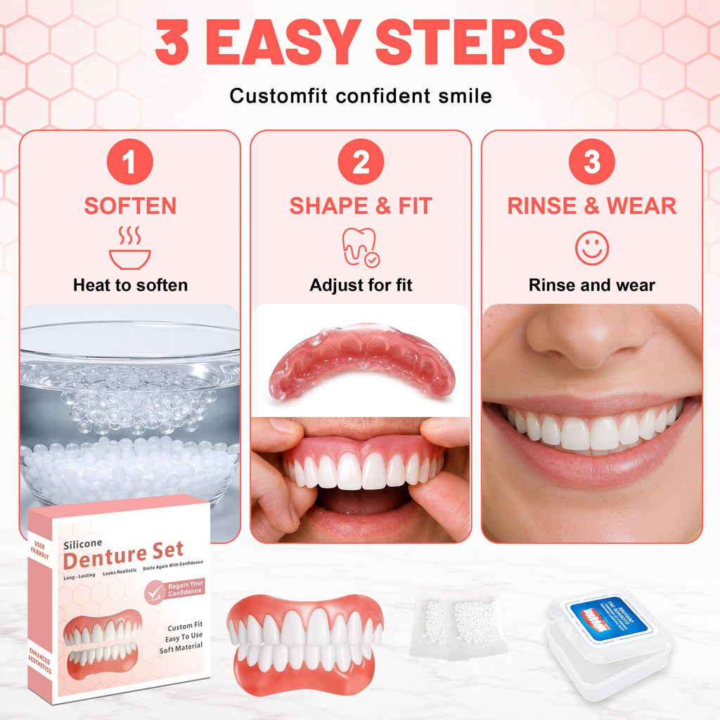 Custom Upper & Lower Dentures L4443