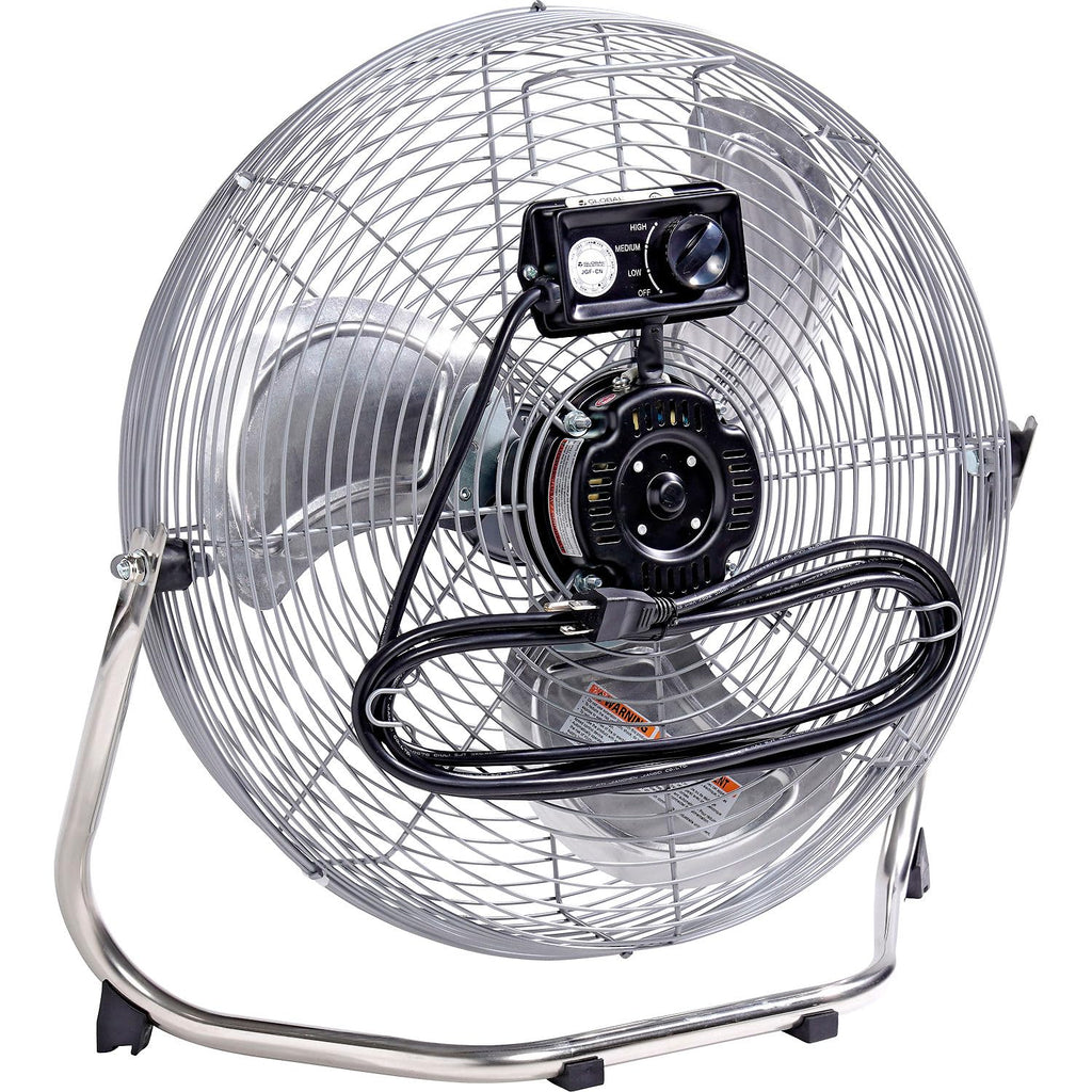 18" Industrial Floor Fan with Pivoting Head X697