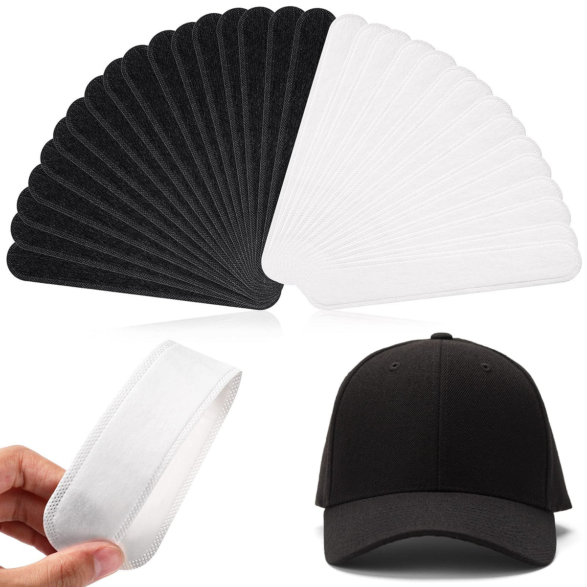 30 Pcs Disposable Hat Sweat Liner M816937
