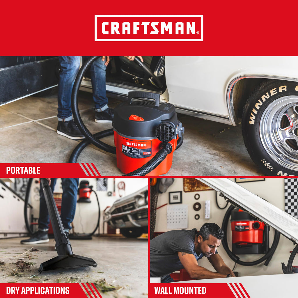 5 Gallon Wet Dry Shop Vacuum Y195