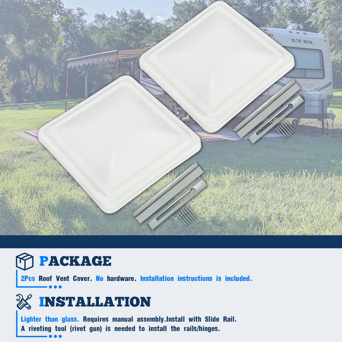 14" Roof Vent Cover O5123