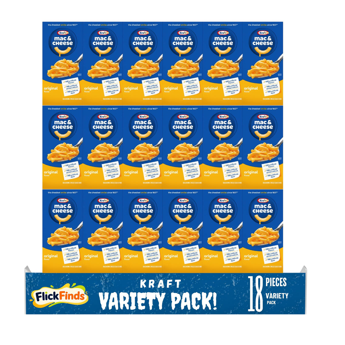 Macaroni & Cheese Dinner 18 Count G888398