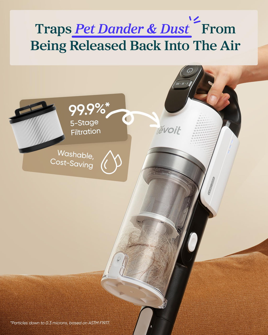 Cordless Vacuum Cleaner for Pet Hair X139