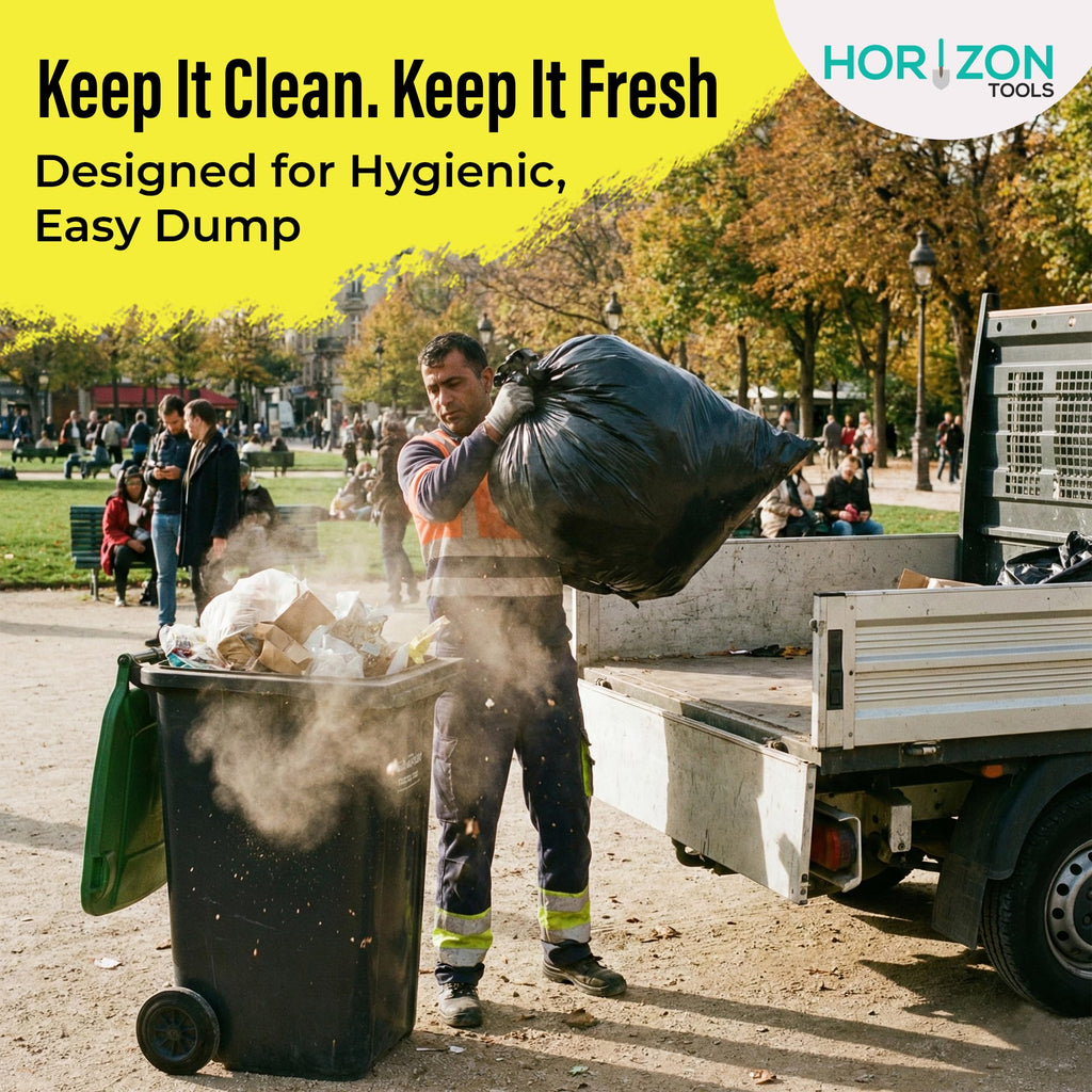 42 Gallon 3 Mil Black Heavy-Duty Trash Bags S97059