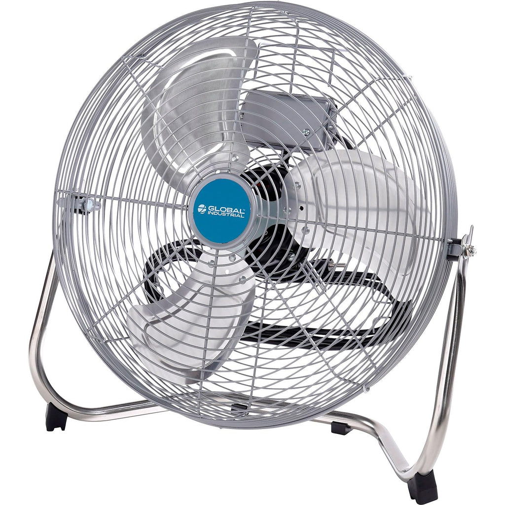 18" Industrial Floor Fan with Pivoting Head X697