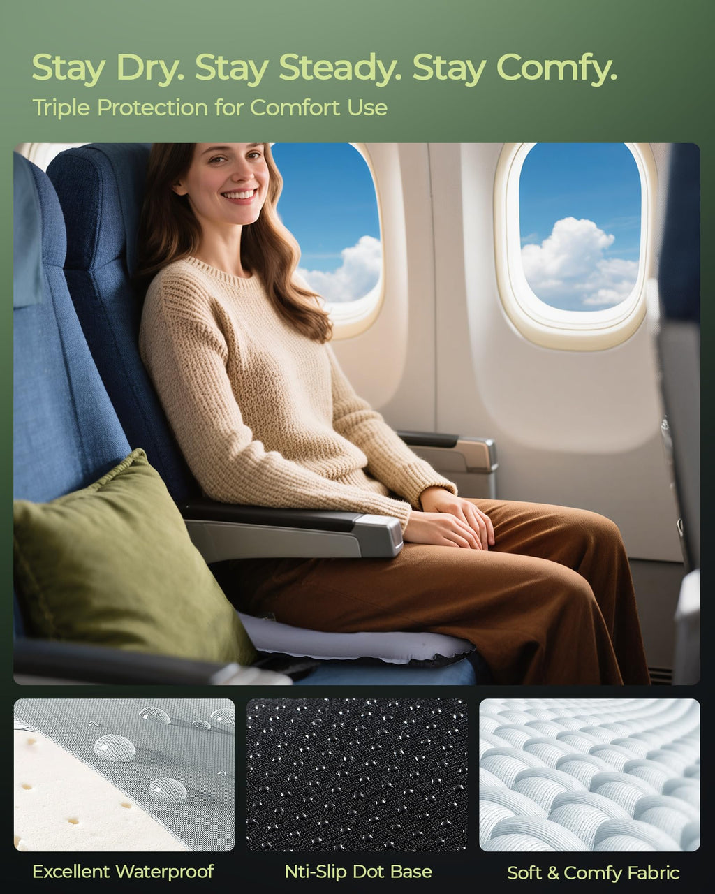 Inflatable Stadium Seat Cushion Y911