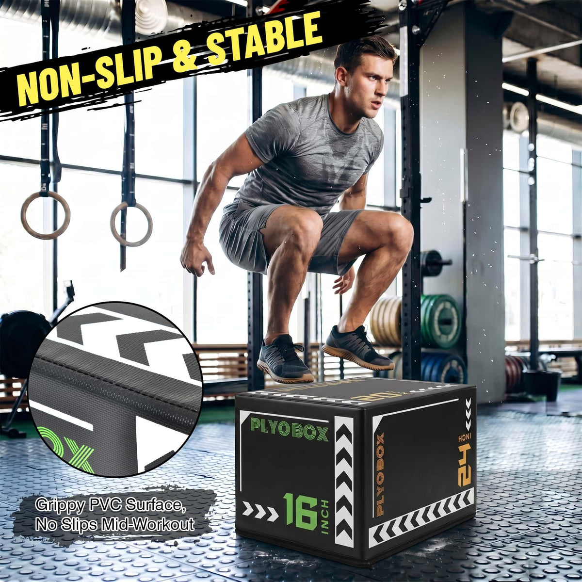 3-in-1 Foam Plyo Box D28826