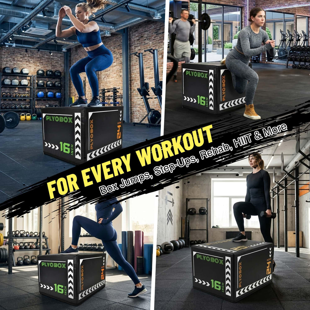 3-in-1 Foam Plyo Box D28826