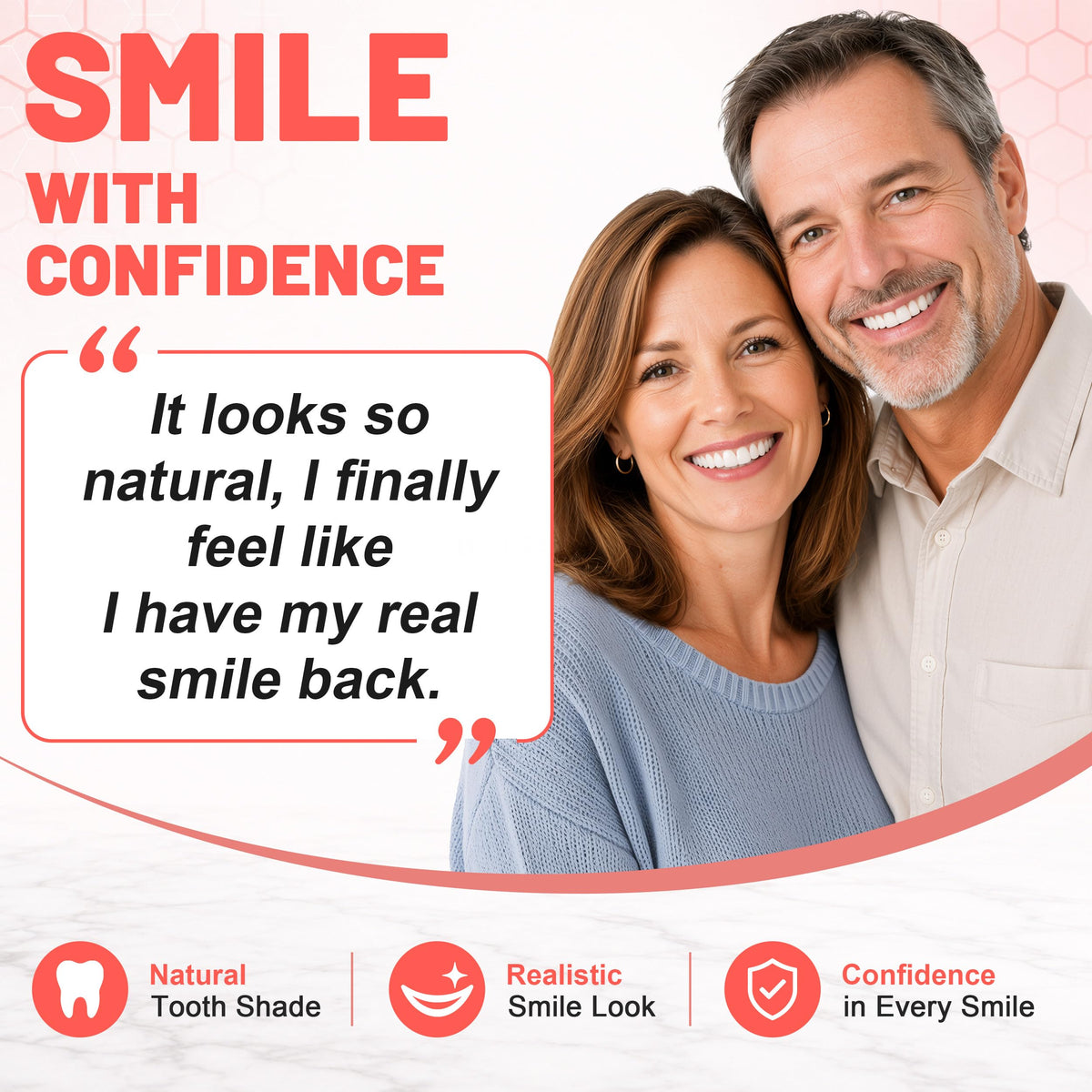 Custom Upper & Lower Dentures L4443