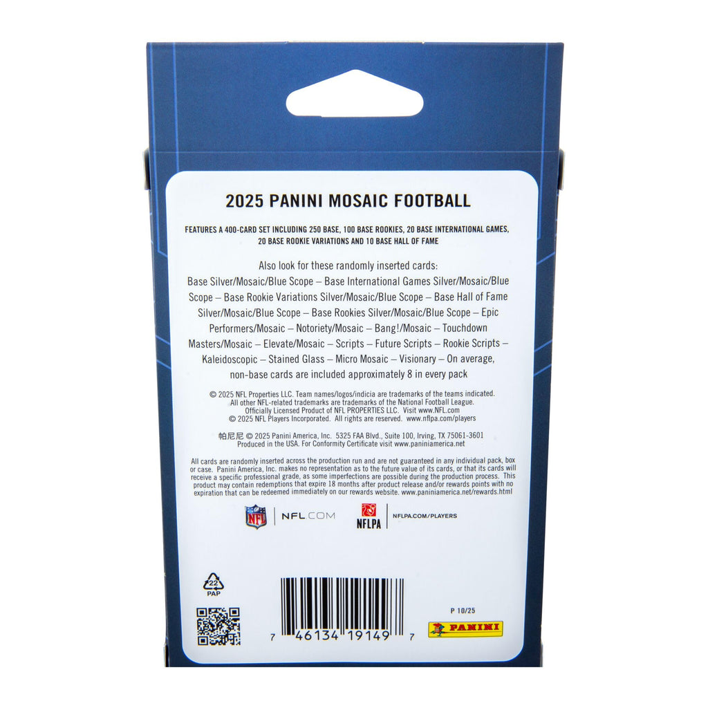 Football Trading Cards Hanger Box L325675