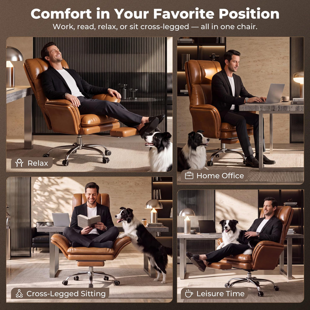 Big and Tall Office Chair with Flip Armrests V486